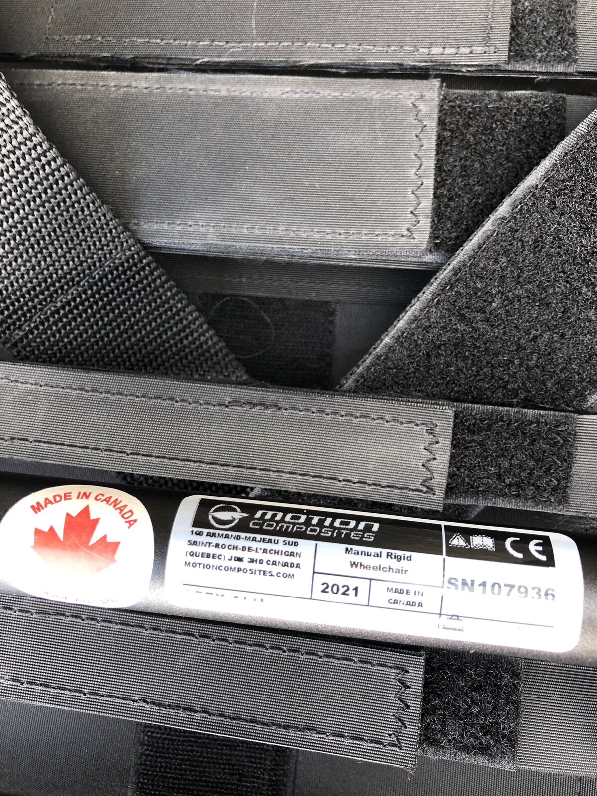 Motion Composites APEX A Aluminum Frame Adjustable Rigid Wheelchair