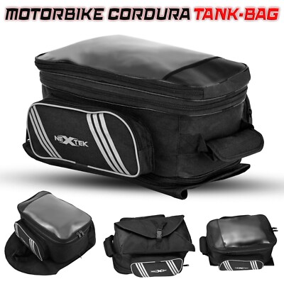Motorrad Schnellverschluss Tankrucksack Motorrad Schwarz Magnettaschen Wasserdicht Neu