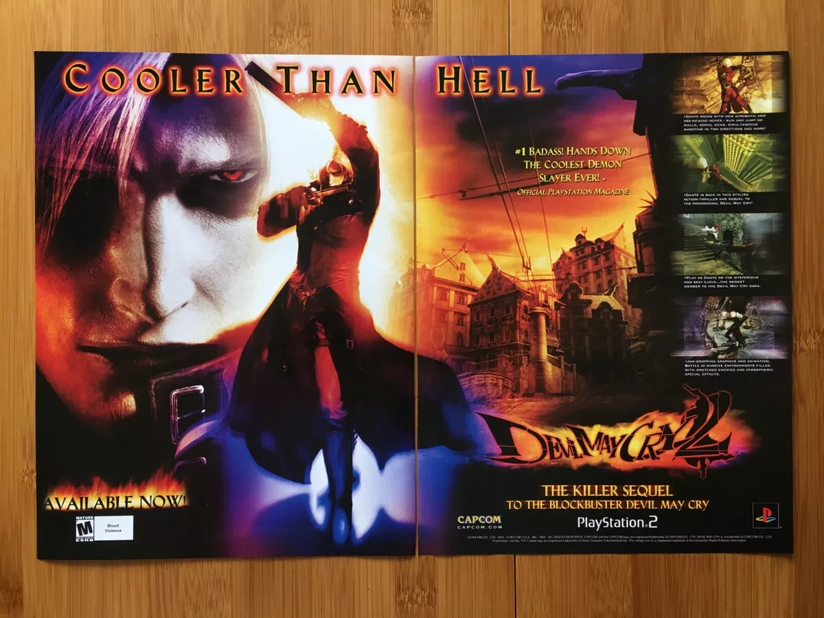 2003 Def Jam Vendetta PS2 Gamecube Print Ad/Poster Authentic Original Promo  Art