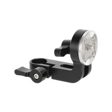 L-Shaped 15mm Rod Clamp to ARRI-Style Rosette Mount Connector for Shoulder Rig