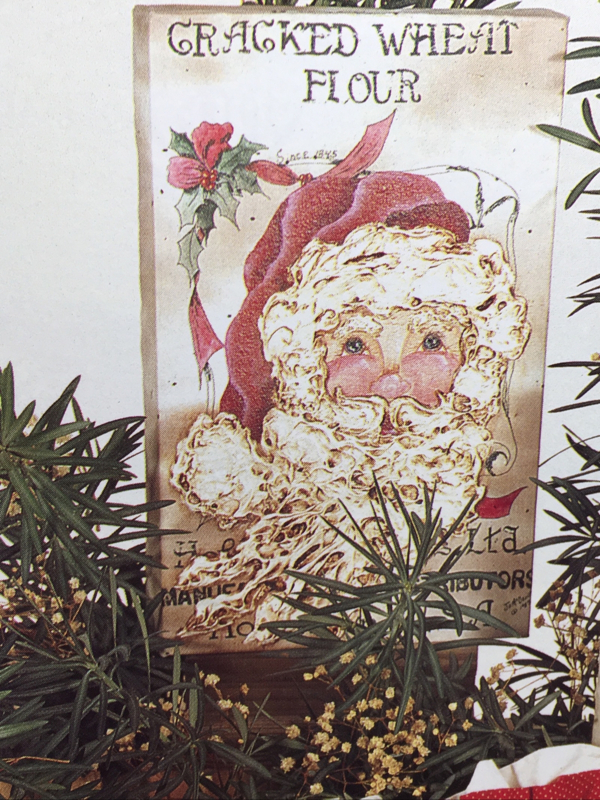 Feed Sack Art Christmastime Fabric & Wood Painting Patterns Finish Line ...