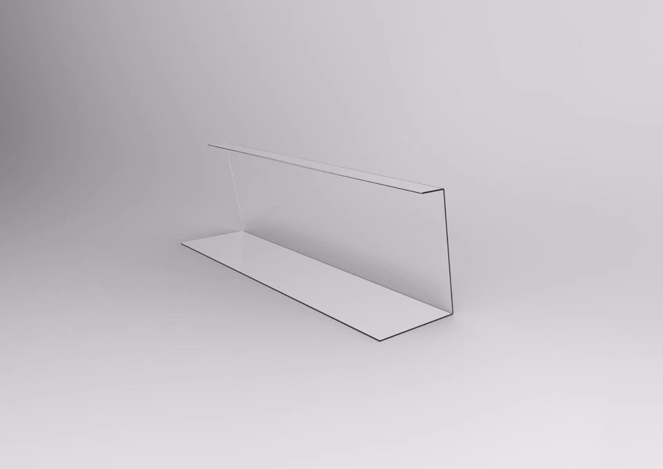 Acrylic Perspex Sneeze Guards - 1200mm Wide Protective Guards Medical Free Post - image 2 of 2