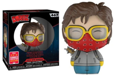 Funko Dorbz Stranger Things Steve w/ Bandana #467 SDCC 2018 Shared