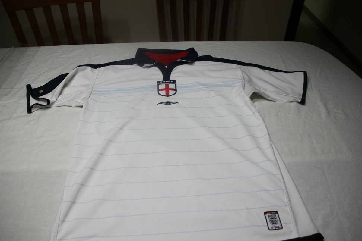 ウェア England 03-05  kit Urban Renewal One-Of-A-Kind England 03/05 Home Football
