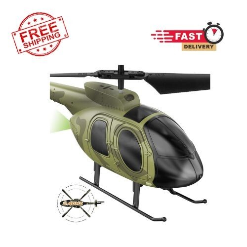 RC Helicopter Radio Control 3Channel Camouflage Kids 2.4GHz RC Helicopter - Picture 1 of 11