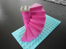 Lego Wendeltreppe 40243 rot 8 Stufen Treppe 