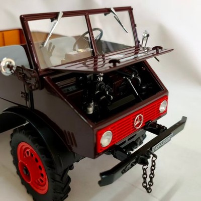 Schuco Models 1/18 Mercedes Benz Truck Unimog 401 Cabrio 1953