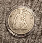 1859 Seated Liberty Silver Dollar