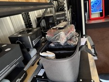 4 PACK MINI IR4 Black DJ/Party Par Wash Up Lights Wireless DMX App Bag