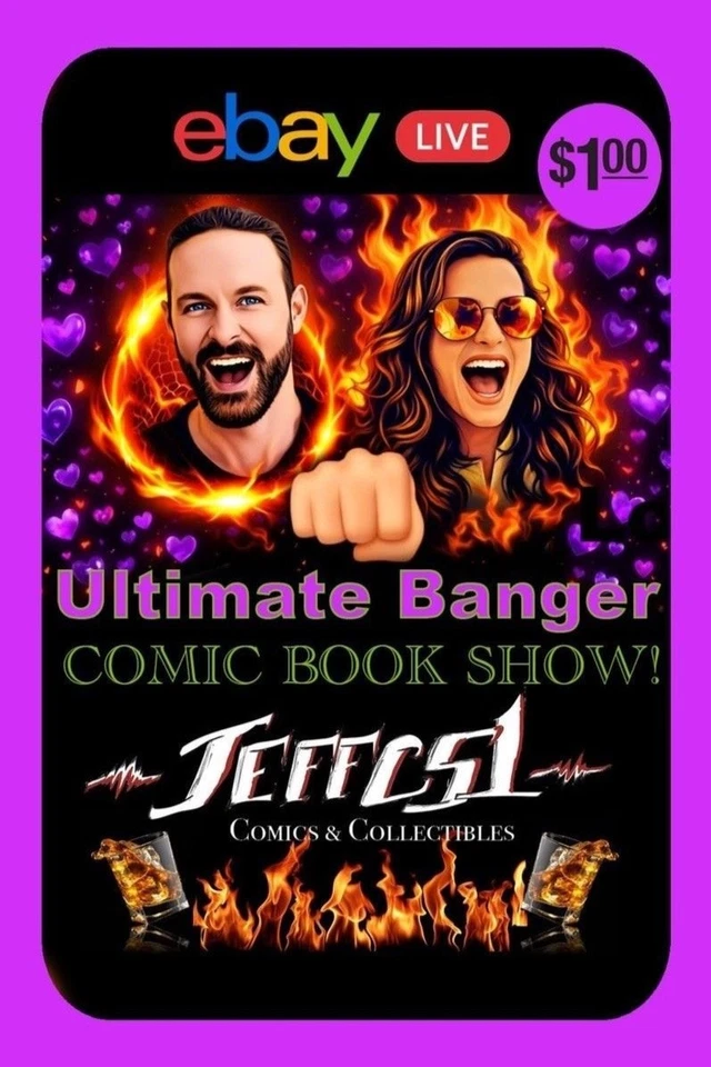 $1 Starts - MASSIVE Signed Comic Show + Slabs, 1of 1s , & Your Requests! 🔥
