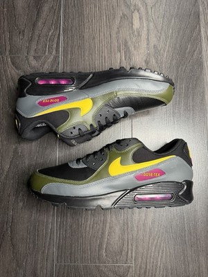 Nike Air Max 90 Gore-Tex Black Cargo Khaki DJ9779-001 Herren UK 9,5