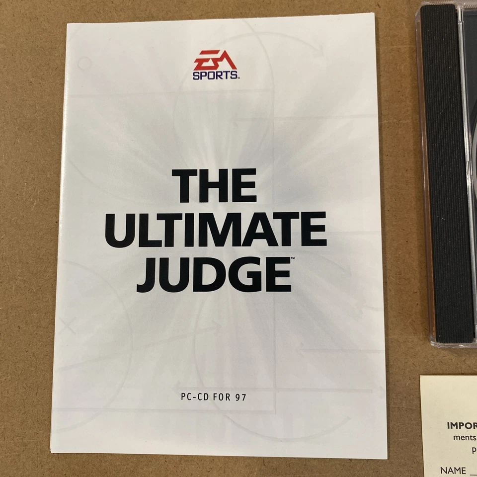 EA Sports: Juego PC Live 95 - MS-DOS - Completo con Caja y Manuales Foto 4 de 4