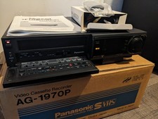 Panasonic AG-1970 S-VHS SVHS Super VHS Player/Recorder HiFi Stereo PRO...