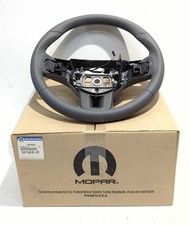 New Oem Genuine Mopar Leather Steering Wheel 2013-2016 Dodge Dart Grey Original