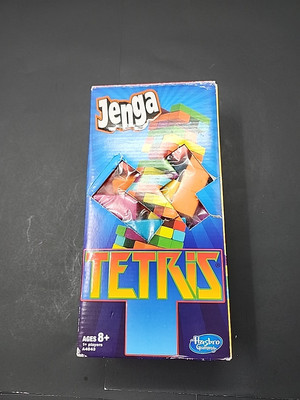 Jenga Tetris Blocks Hasbro Game Incomplete 