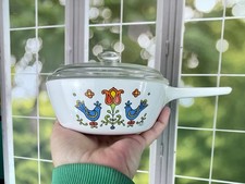 Vintage 1975 Corning Ware Country Festival Bl...