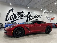 2015 Chevrolet Corvette Coupe 2LT, Z51, FE4, 7-SPEED, Glass, CF Wheels 60k
