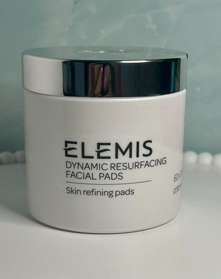 ELEMIS Dynamic Resurfacing Facial Pads 60ct NEW Sealed Jar