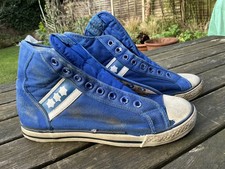 Vtg Retro Rucanor Baseball Style Boots Size 7 80s 70s Made in Holland