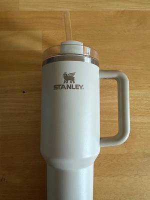 40 oz beige Stanley tumbler