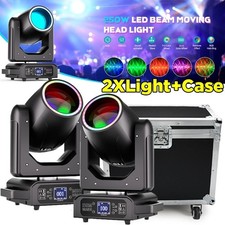 250W Rotation 18Prism LED Stage Lighting Gobo Moving Head Disco DMX Beam Light