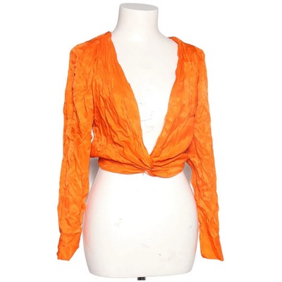 Mango, Crop Top, Größe: S, Orange, Viskose, Einfarbig, Damen #acL