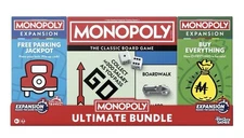 Monopoly Ultimate Bundle – Classic Board Game + 2 Expansions Family Fun
