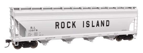 Tolva cubierta Walthers 910-49214 ACF 5250 Rock Island #13978 escala HO | Condition: New