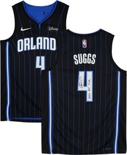 Jalen Suggs Magic Signed 2021-2022 Diamond Swingman Jersey w/#5 Pick Insc