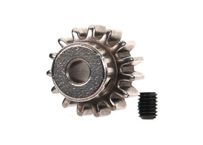 Traxxas 1/10 Rustler 4x4 VXL HD * Pinion Gear, 32P, 15T w/ Set Screw * 3917