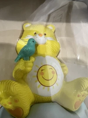 Vintage 1984 Care Bears Funshine Bear Lighted Musical Small World Boxed Kenner - Image 1 of 4
