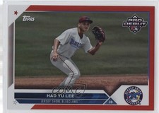 2023 Topps Pro Debut Red Foil 7/10 Hao-Yu Lee Hao Yu Lee #PD-116 1dh2