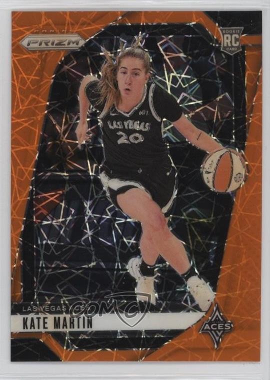 2024 Panini Prizm WNBA Orange Velocity Prizm Kate Martin #126 2l4