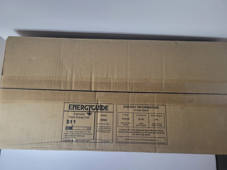 Maxim Lighting 89905SNWP Basic-Max Indoor Ceiling Fan Satin Nickel/Walnut/Pecan - Image 3 of 4