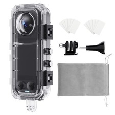 Invisible Dive Case for Insta360 X4, 45m/147ft Waterproof Case Protective Und...