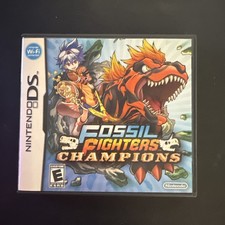 Fossil Fighters Champions (DS) - Authentic Case & Manual Only Great Condition