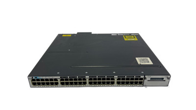 Cisco Catalyst WS-C3750X-48PF-S 48 Port PoE Switch Single PSU (VS)