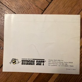 Bomberman NES Nintendo Operation Manual Only Authentic