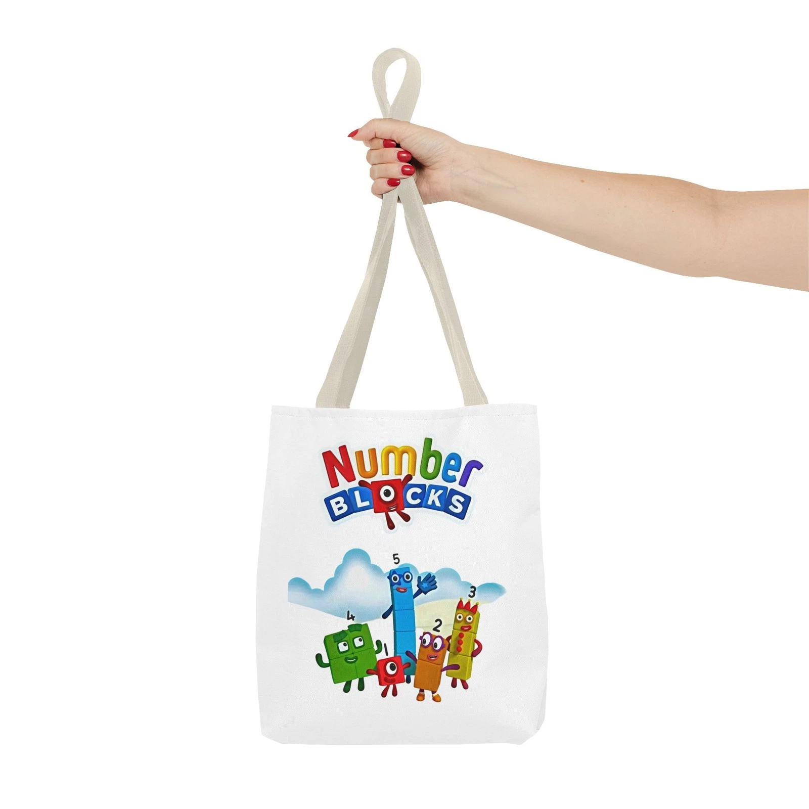 Number Blocks Tote Bag for Kids