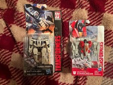 Transformers Power of the Primes Battleslash And Hasbro Starscream