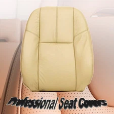 For 2007-14 Chevy Silverado Replacement Driver Side Top Lean Back Seat Cover Tan