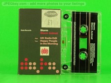 STORM STORM ANIMAL 118 2 Track Audio Cassette DATA