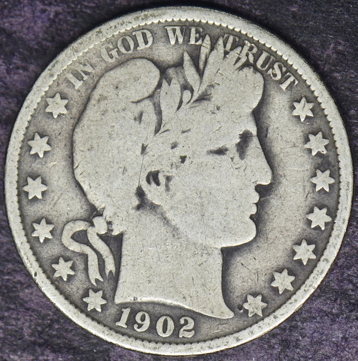 Y*様 1902年 アメリカ バーバー ハーフダラー 4枚セット 1902 Year Barber Half Dollars (1892-1915) for sale | eBay