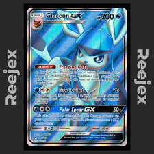Glaceon GX - 141/156 - Ultra Rare - Ultra Prism - Pokemon Card - LP on eBay