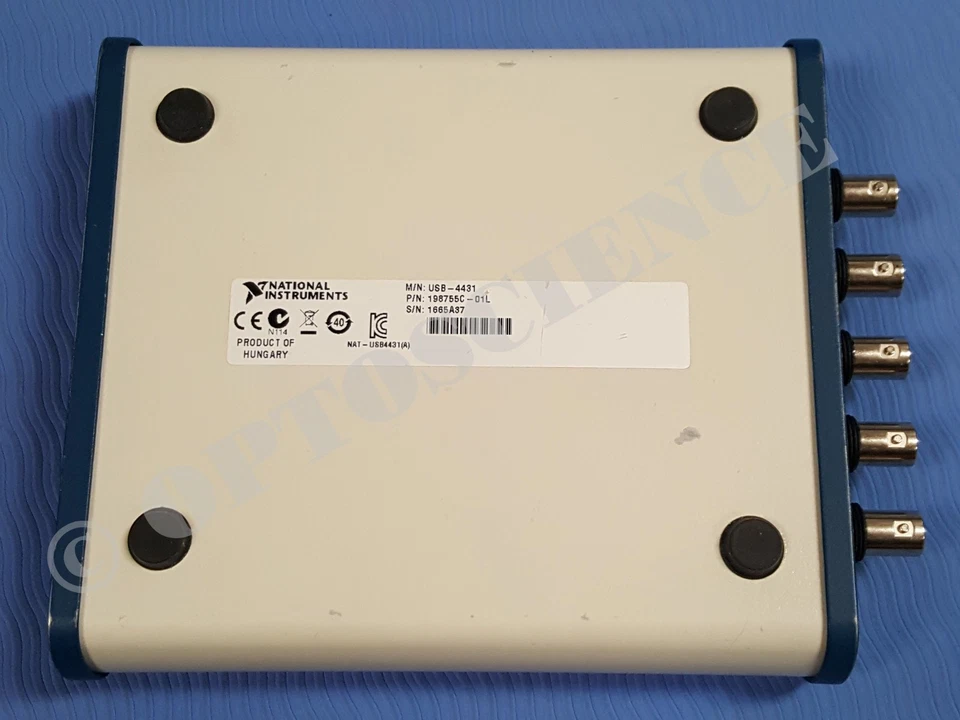 Dispositivo de sonido y vibración National Instruments NI USB-4431 - Imagen 3 de 3