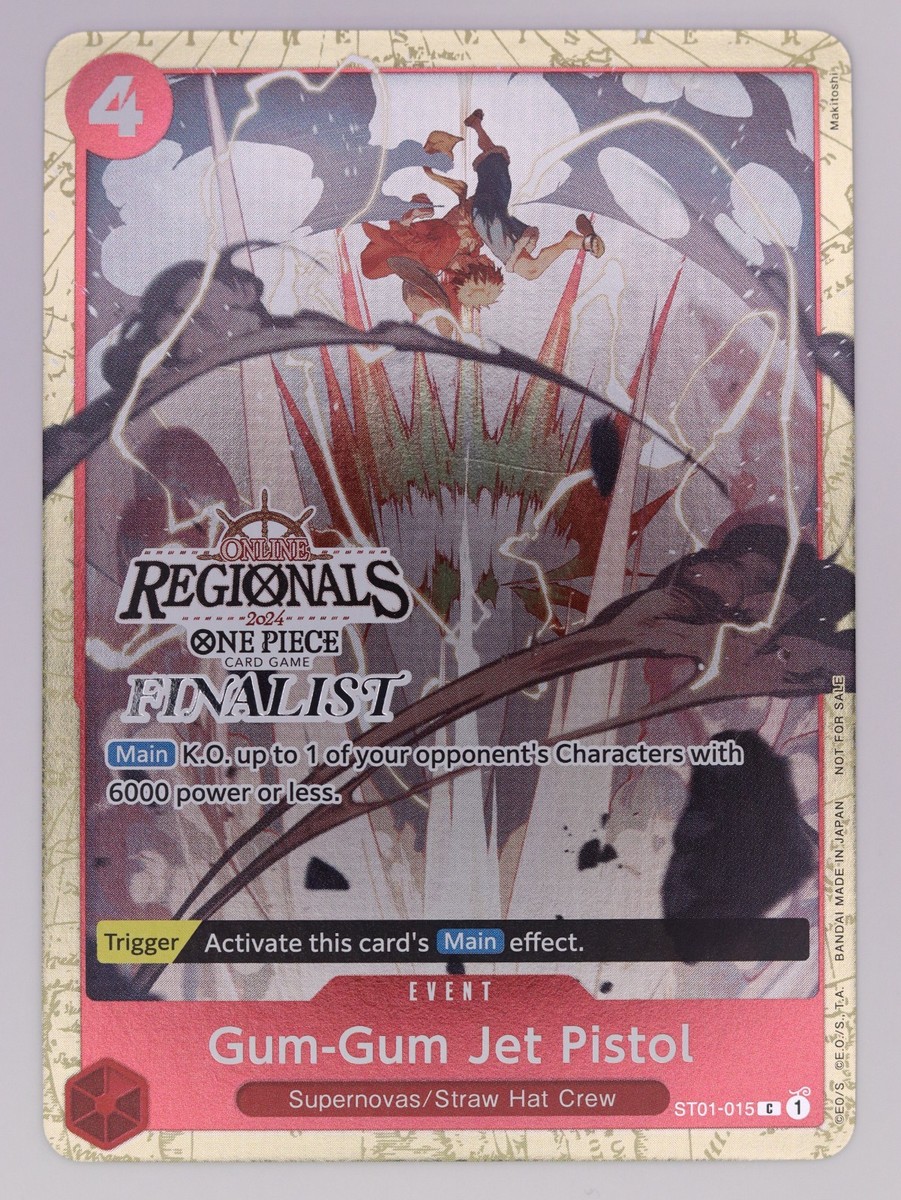 Gum-Gum Jet Pistol ST01-015 Offline Regional 2024 Finalist Promo