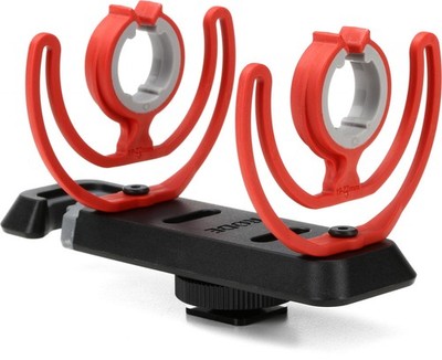 Rode SM3-R Rycote Lyre Camera Shoe Shock Mount (5-pack) Bundle