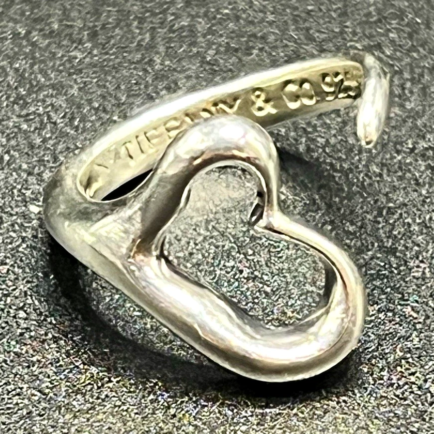 Tiffany & Co. Heart Ring Fine Rings without Stone for sale | eBay