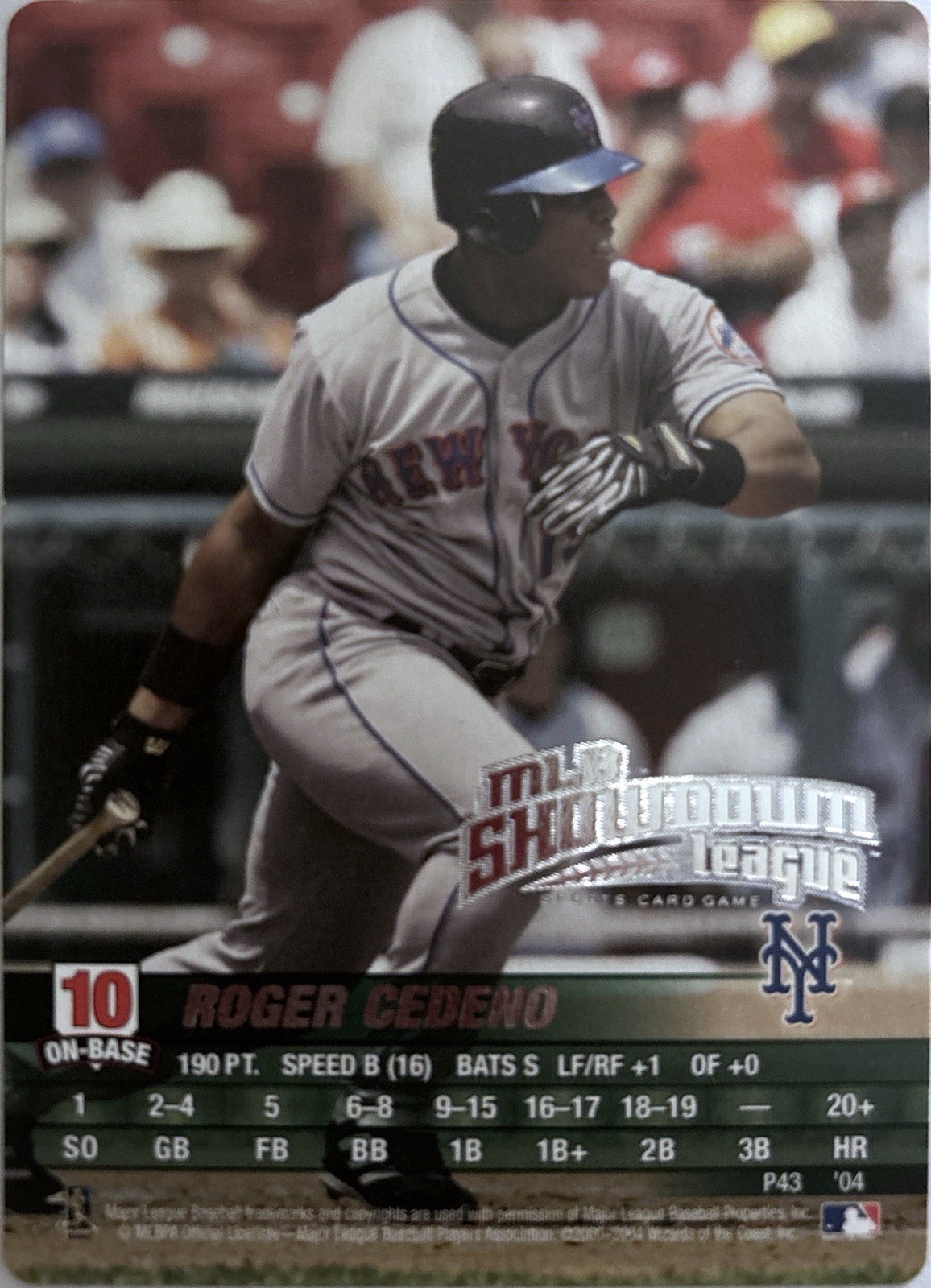 2004 MLB Showdown Roger Cedeno Promo #P43