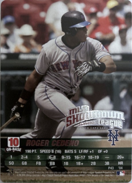 2004 MLB Showdown Roger Cedeno Promo #P43
